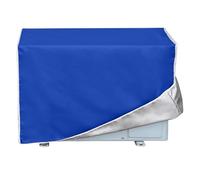 Universelle Housse Climatiseur Extérieur, Protege Moteur Clim en Tissu Oxford de Qualité Supérieure, Imperméable et Résistante(Blue,85x32x57cm/33x12x22in)