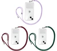 Universelle Lanières De Téléphone En Bandoulière Avec Patch,Adjustable Réglable Amovible En Nylon Pendentifs Collier De Longe Porte-Clés Cordon Pour Plupart De Téléphones Intelligents.[K5]