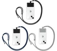 Universelle Lanières De Téléphone En Bandoulière Avec Patch,Adjustable Réglable Amovible En Nylon Pendentifs Collier De Longe Porte-Clés Cordon Pour Plupart De Téléphones Intelligents.[K15]