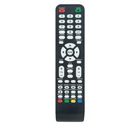 Universelle Télécommande Convient pour Trevi Toshiba SUNSTECH SONORO SOGO Smart-Tech TV IP-LE494397 LE-4318 LE-4019NTS LED01E32H 39SUN18TS 37C3035DG LTV2022HD GR50E5200 GR24E2400 GR40E4200