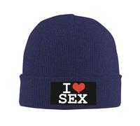 Universelle Tricoté Bonnet C'est drôle, J'aime Le Sexe Bonnet Hiver Chaud Tricot Épais Knit Beanie pour Cyclisme Adultes Sports