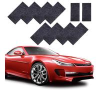 UNIVERSESTAR 10 Pièces Nano Sparkle Cloth pour Efface Rayure Voiture, Tissu Nano Efface Rayure Profonde, pour Réparation de Rayures Légères, Tous Types et Couleurs de Carrosserie