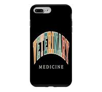 Université collégiale rétro de médecine vétérinaire Coque pour iPhone 7 Plus/8 Plus