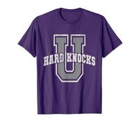 Université de Hard Knocks College Women Entrepreneur Violet T-Shirt