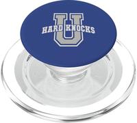 Université de Hard Knocks Life College Affirmation Varsity PopSockets PopGrip pour MagSafe