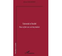 Université et Société Pour en finir avec un long malaise - Reine Goldstein - L'harmattan - broché - Essai