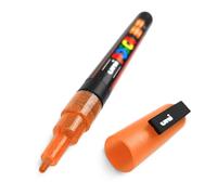 POSCA MARQUEUR ORANGE PAILLETE 1.5MM FIN