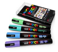 Université Posca PC-5M Art Marqueur Peinture Stylos - Cool Pastel - Set De 4 IN