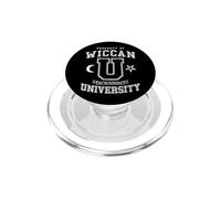 Université Wiccan Hex The Patriarchy Vintage Witch Varsity PopSockets PopGrip pour MagSafe