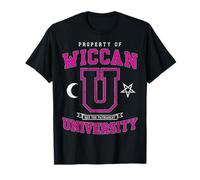 Université Wiccan Hex The Patriarchy Vintage Witch Varsity T-Shirt