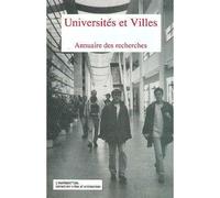 Universités et villes Annuaire des recherches - Collectif - L'harmattan - broché - Livre