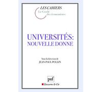 Universités : nouvelle donne