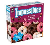 University Games- Puzzle Impossibles-Donuts, 33412, Multicolore, Taille Unique