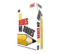 University Games- Drácula Jeu de Table, 01383, Si Vous Ne Buvez Pas, Dessinez, único