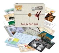 University Games Murder Mystery Case File A Chef's Knife, 33283, à partir de 12 Ans