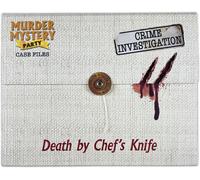University Games Murder Mystery Case Files Death Chef Knif Taille unique Unisex