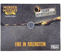 University Games Murder Mystery Case Files Fire Adlerstein Taille unique Unisex