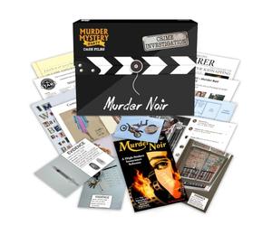 University Games Mystery Party Case Files Murder Noir
