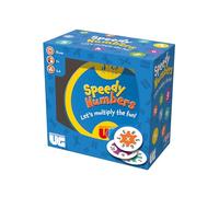 University Games Numéros Speedy à partir de 7 ans, rouge, bleu, jaune
