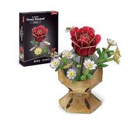 University Games Puzzle de fleurs 3D Bouquet de roses
