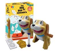 University Games, The Dog Ate My Homework : jeu de devinettes facile et rapide avec un chien coquin mangeant ses devoirs, à partir de 5 ans