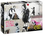 University Games Puzzle Banksy 'Girl on a Stool' U08572 – 1000 pièces, art urbain