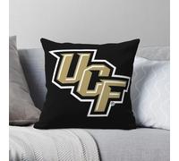 University of Central Florida Taie d'oreiller carrée en polyester et lin velours créatif décoratif pour la maison Housse de coussin en gros