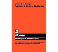 University Of Chicago Readings In Western Civilization - Rome Late Republic V 2 (Paper)