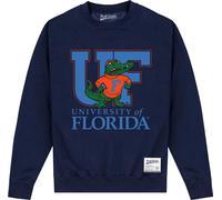 University Of Florida - "UF" Sweatshirt für Herren/Damen Uni PN630 (M) (Marineblau)