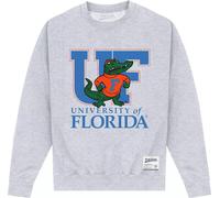 University Of Florida - "UF" Sweatshirt pour homme/femme Unie PN630 (S) (Gris chiné)