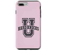 University of Hard Knocks Life Funny College My Cheerleading Coque pour iPhone 7 Plus/8 Plus