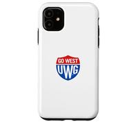 University of West Georgia UWG Wolves Go West Shield Logo Coque pour iPhone 11