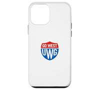 University of West Georgia UWG Wolves Go West Shield Logo Coque pour iPhone 12 Mini