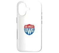 University of West Georgia UWG Wolves Go West Shield Logo Coque pour iPhone 17