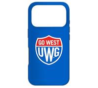University of West Georgia UWG Wolves Go West Shield Logo Coque pour iPhone 17 Pro