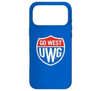 University of West Georgia UWG Wolves Go West Shield Logo Coque pour iPhone 17 Pro Max