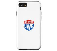 University of West Georgia UWG Wolves Go West Shield Logo Coque pour iPhone SE (2020) / 7/8