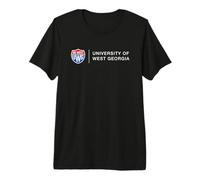 University of West Georgia UWG Wolves Shield Logo T-Shirt Haut de Gamme