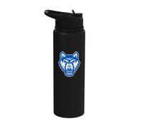University of West Georgia UWG Wolves Wolf Head Logo Stainless Steel Insulated Water Bottle