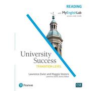 University Success Reading, Transition Level, With Myenglishlab