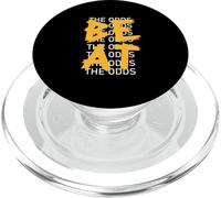 University Varsity-Gold Bat The Odd Yellow PopSockets PopGrip pour MagSafe