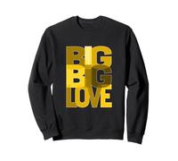 University Varsity-Gold Big-Big-Love Varsity-Gold Sweatshirt