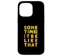 University Varsity-Gold, ce sera comme ça, bien que jaune Coque pour iPhone 14 Pro Max