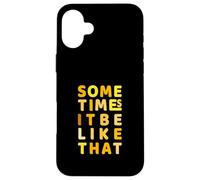 University Varsity-Gold, ce sera comme ça, bien que jaune Coque pour iPhone 16 Plus