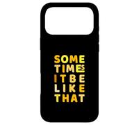 University Varsity-Gold, ce Sera comme ça, Bien Que Jaune Coque pour iPhone 17 Pro Max