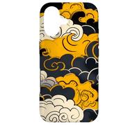 University Varsity-Gold Cloud View Varsity-Gold Yellow Coque pour iPhone 17