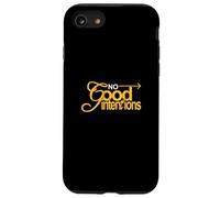 University Varsity-Gold Color : Aucune Bonne Intention Coque pour iPhone SE (2020) / 7/8