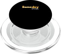 University Varsity-Gold Color Day One Not Someday PopSockets PopGrip pour MagSafe