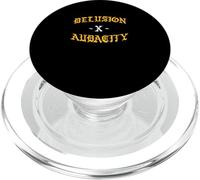 University Varsity-Gold Color Delusion x Audace = Succès PopSockets PopGrip pour MagSafe