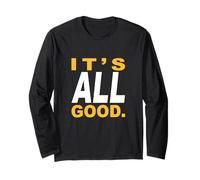 University Varsity-Gold Color It's Good - All of It Yellow Manche Longue